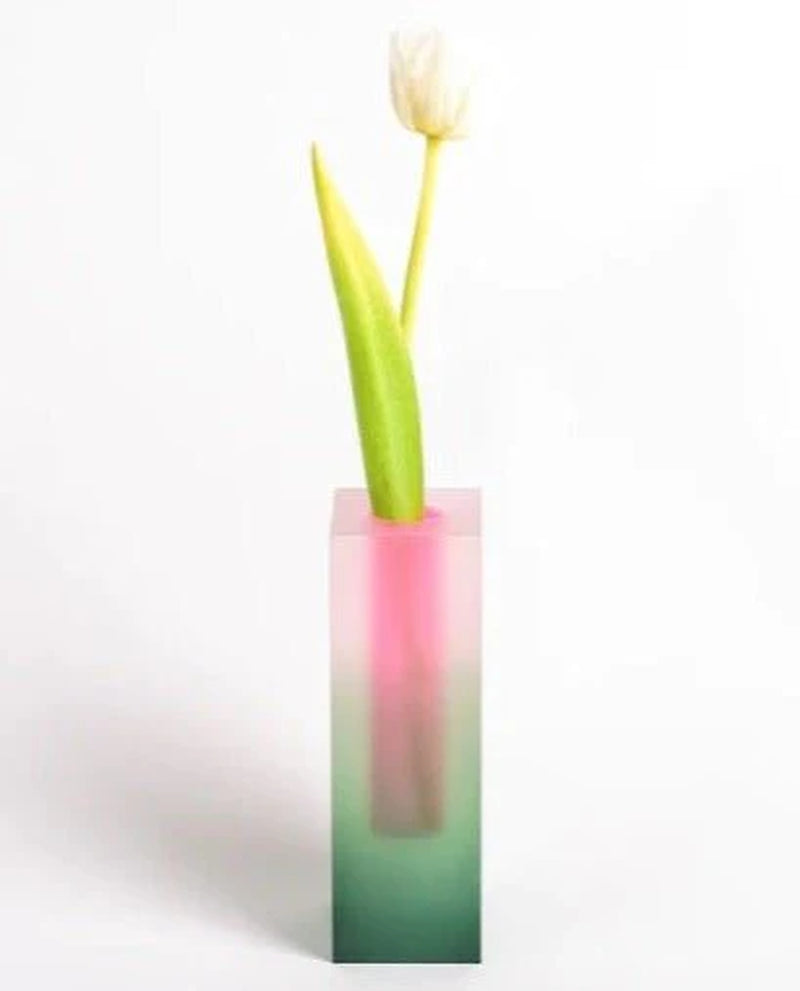 Iridescence Vase - Modern Whimsical Eclectic Decorative Table Setting Centerpiece Vase