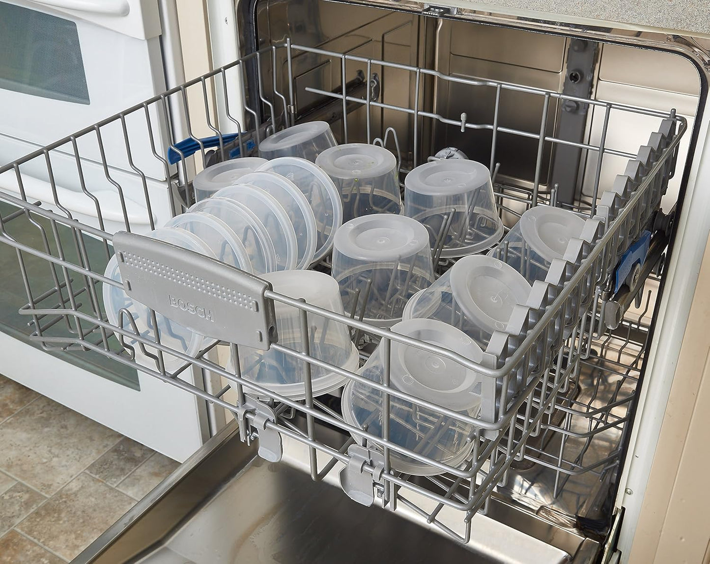 Food Storage Containers with Lids 8Oz, 16Oz, 32Oz Freezer Deli Cups Combo Pack, 70 Sets Bpa-Free Leakproof round Clear Takeout Container Meal Prep Microwavable (70 Sets - Mixed Sizes)