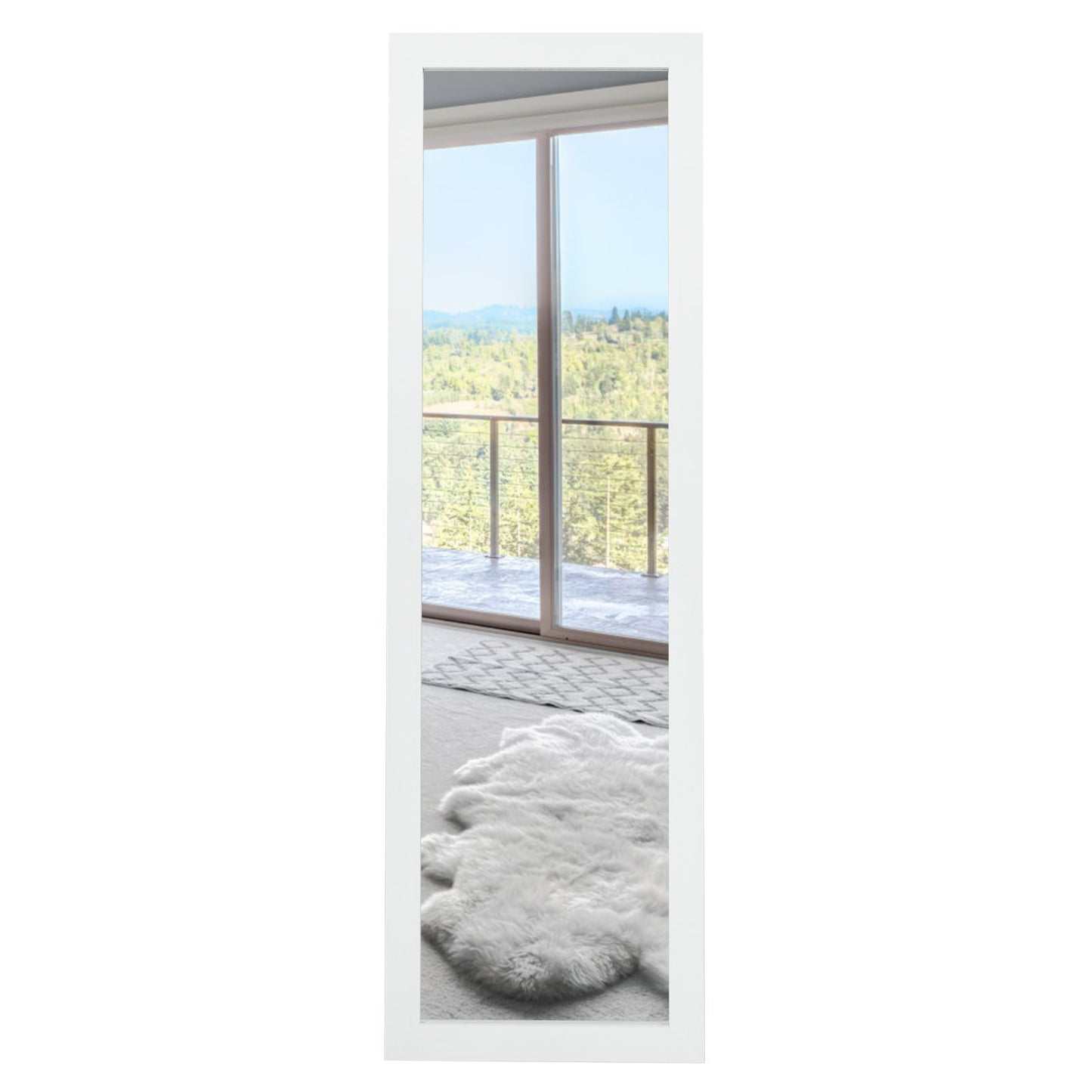 Full Body Mirror Wall Mounted Dressing Mirror for Bedroom