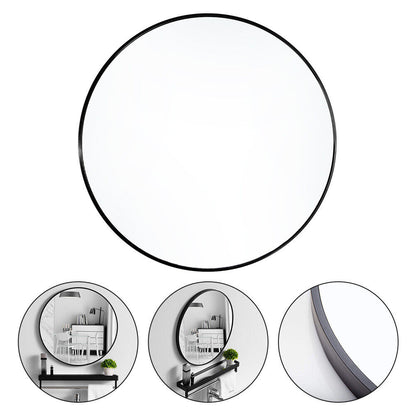 Large round Wall Mirror Bathroom Bedroom Makeup Dressing Circle Mirror UK