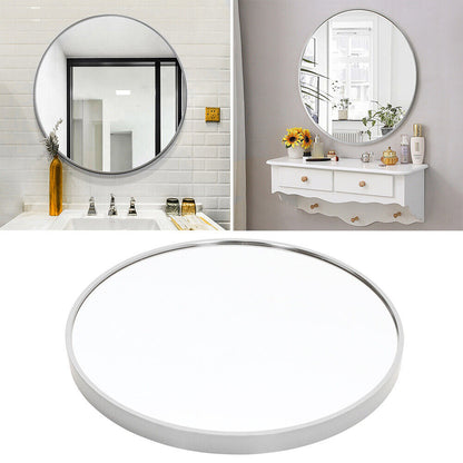 Large round Wall Mirror Bathroom Bedroom Makeup Dressing Circle Mirror UK