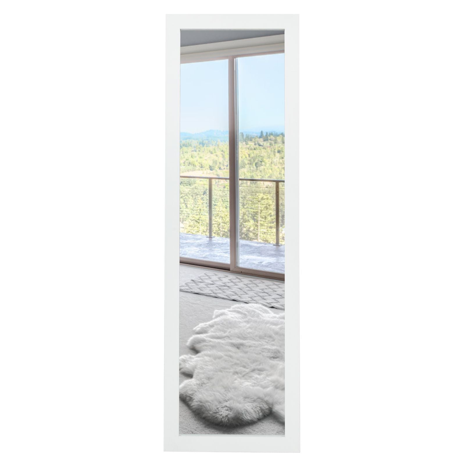 Full Body Mirror Wall Mounted Dressing Mirror for Bedroom